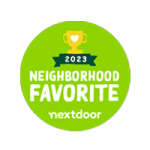 2023 nextdoor Neighborhood Favorite badge