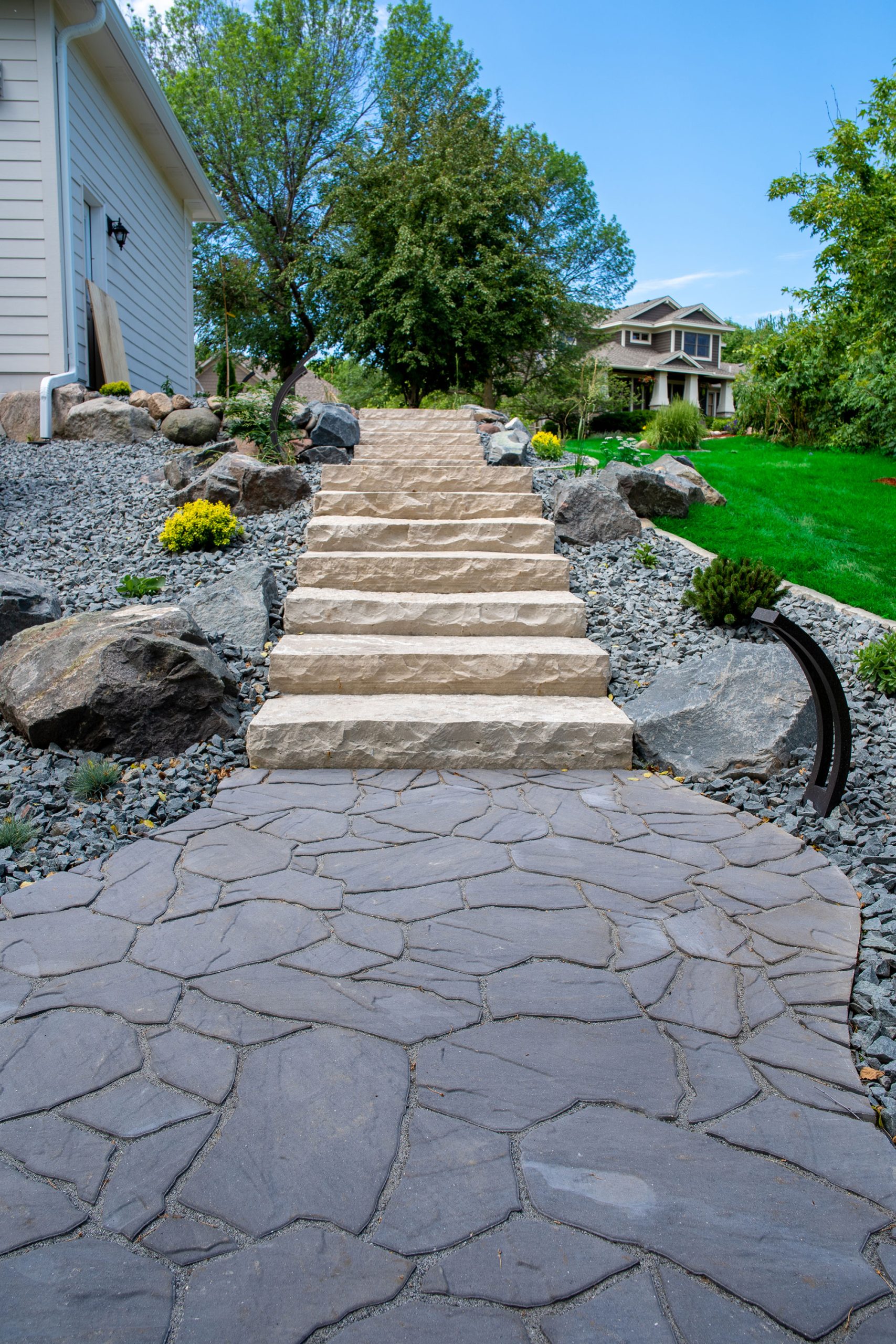 Outdoor Step Installation | Woodbury, Rosemount & Stillwater MN | LNG ...